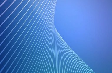white and blue surface illustration