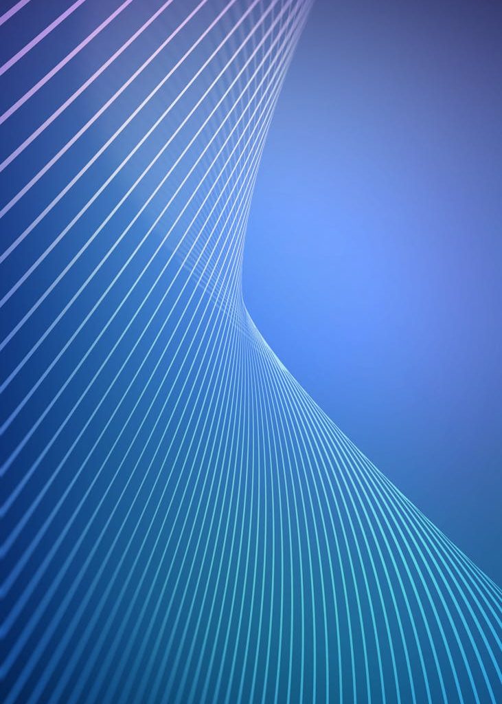 white and blue surface illustration