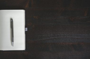 marketing notebook office pen