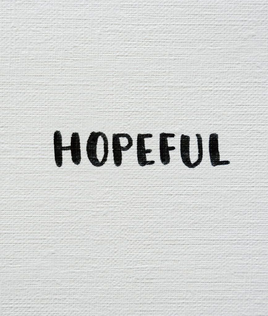 white surface with written word
